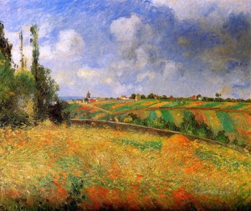  campo Pintura al %C3%B3leo - campos 1877 Camille Pissarro